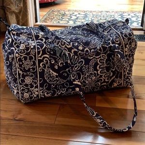 Vera Bradley Large Duffle with free pencil zip